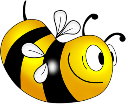 abeille - insecte - animaux - smiley émoticône émoji cartoon clipart illustration - artémotic