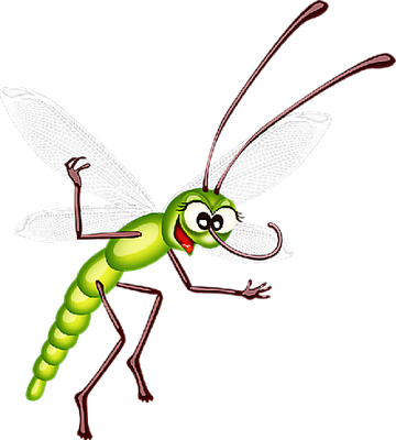 moustique - insecte - animaux - smiley émoticône émoji cartoon clipart illustration - artémotic