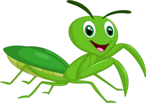 sauterelle - insecte - animaux - smiley émoticône émoji cartoon clipart illustration - artémotic