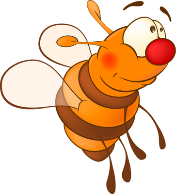 abeille - insecte - animaux - smiley émoticône émoji cartoon clipart illustration - artémotic