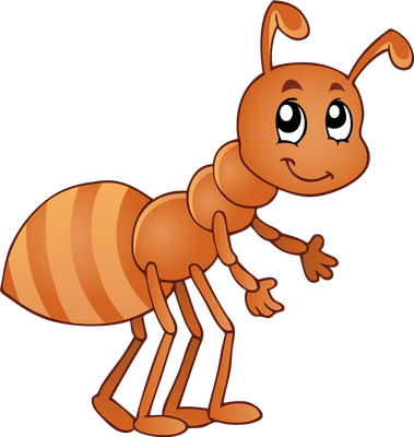 fourmi - insecte - animaux - smiley émoticône émoji cartoon clipart illustration - artémotic