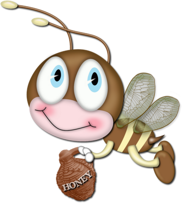 abeille - insecte - animaux - smiley émoticône émoji cartoon clipart illustration - artémotic