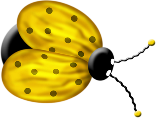coccinelle - insecte - animaux - smiley émoticône émoji cartoon clipart illustration - artémotic