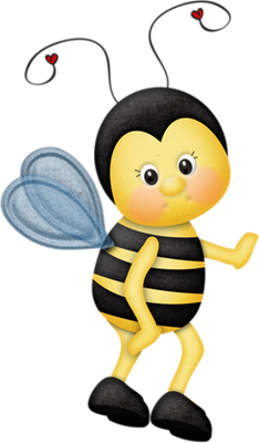 abeille - insecte - animaux - smiley émoticône émoji cartoon clipart illustration - artémotic