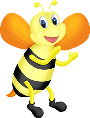 abeille - insecte - animaux - smiley émoticône émoji cartoon clipart illustration - artémotic