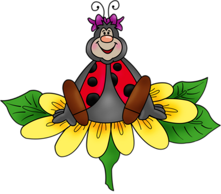coccinelle - insecte - animaux - smiley émoticône émoji cartoon clipart illustration - artémotic
