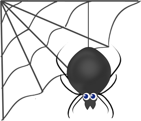 araignée - insecte - animaux - smiley émoticône émoji cartoon clipart illustration - artémotic
