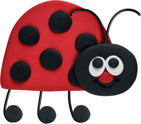 coccinelle - insecte - animaux - smiley émoticône émoji cartoon clipart illustration - artémotic