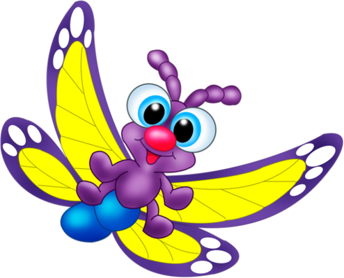 papillon - insecte - animaux - smiley émoticône émoji cartoon clipart illustration - artémotic