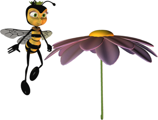 guêpe - insecte - animaux - smiley émoticône émoji cartoon clipart illustration - artémotic