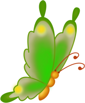 papillon - insecte - animaux - smiley émoticône émoji cartoon clipart illustration - artémotic