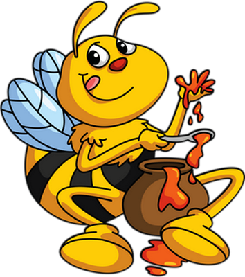 abeille - insecte - animaux - smiley émoticône émoji cartoon clipart illustration - artémotic