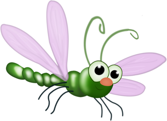 libellule - insecte - animaux - smiley émoticône émoji cartoon clipart illustration - artémotic