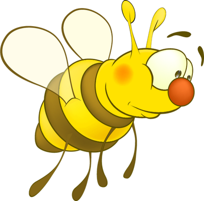 abeille - insecte - animaux - smiley émoticône émoji cartoon clipart illustration - artémotic
