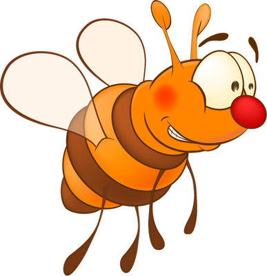 abeille - insecte - animaux - smiley émoticône émoji cartoon clipart illustration - artémotic