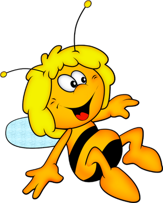 abeille - insecte - animaux - smiley émoticône émoji cartoon clipart illustration - artémotic