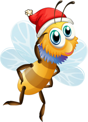 abeille - insecte - animaux - smiley émoticône émoji cartoon clipart illustration - artémotic
