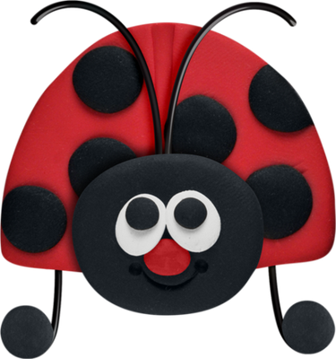coccinelle - insecte - animaux - smiley émoticône émoji cartoon clipart illustration - artémotic