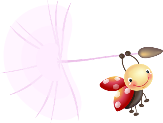 coccinelle - insecte - animaux - smiley émoticône émoji cartoon clipart illustration - artémotic