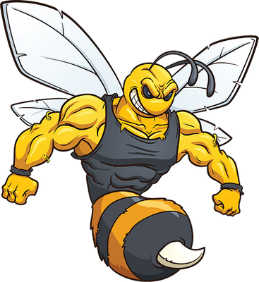 guêpe - insecte - animaux - smiley émoticône émoji cartoon clipart illustration - artémotic