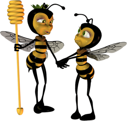 guêpe - insecte - animaux - smiley émoticône émoji cartoon clipart illustration - artémotic