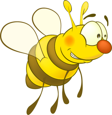 abeille - insecte - animaux - smiley émoticône émoji cartoon clipart illustration - artémotic