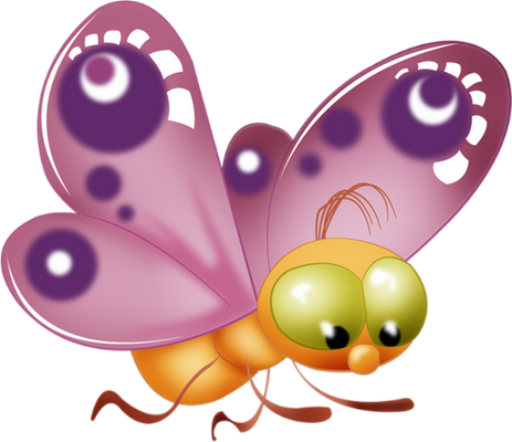papillon - insecte - animaux - smiley émoticône émoji cartoon clipart illustration - artémotic