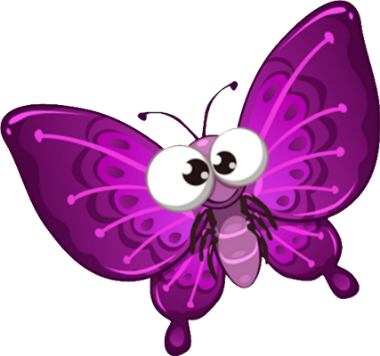 papillon - insecte - animaux - smiley émoticône émoji cartoon clipart illustration - artémotic