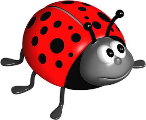 coccinelle - insecte - animaux - smiley émoticône émoji cartoon clipart illustration - artémotic