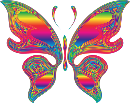 papillon - insecte - animaux - smiley émoticône émoji cartoon clipart illustration - artémotic