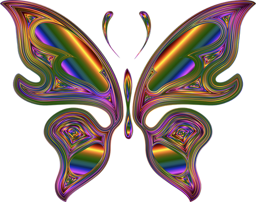 papillon - insecte - animaux - smiley émoticône émoji cartoon clipart illustration - artémotic