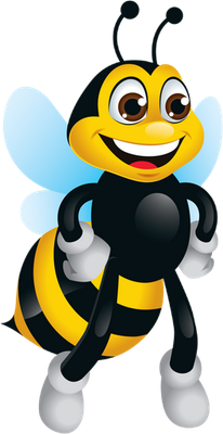 guêpe - insecte - animaux - smiley émoticône émoji cartoon clipart illustration - artémotic