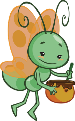 papillon - insecte - animaux - smiley émoticône émoji cartoon clipart illustration - artémotic
