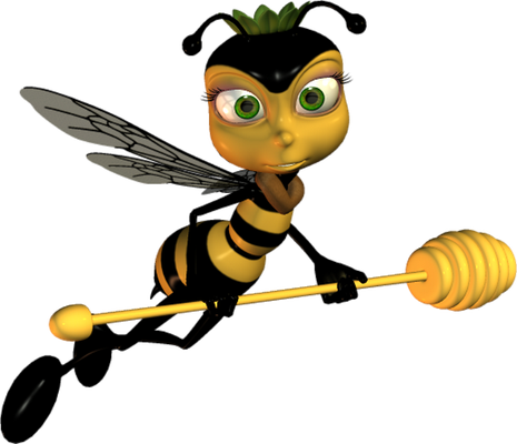 guêpe - insecte - animaux - smiley émoticône émoji cartoon clipart illustration - artémotic
