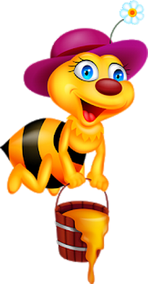 abeille - insecte - animaux - smiley émoticône émoji cartoon clipart illustration - artémotic