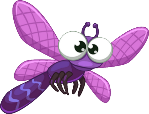 libellule - insecte - animaux - smiley émoticône émoji cartoon clipart illustration - artémotic