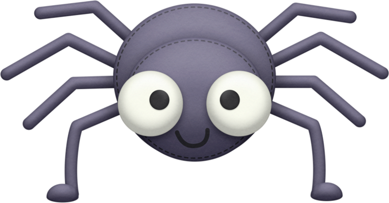 araignée - insecte - animaux - smiley émoticône émoji cartoon clipart illustration - artémotic