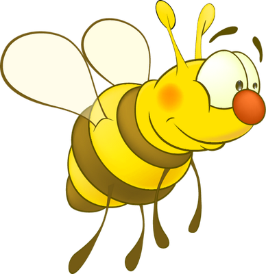 abeille - insecte - animaux - smiley émoticône émoji cartoon clipart illustration - artémotic