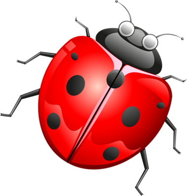 coccinelle - insecte - animaux - smiley émoticône émoji cartoon clipart illustration - artémotic