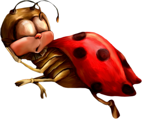 coccinelle - insecte - animaux - smiley émoticône émoji cartoon clipart illustration - artémotic