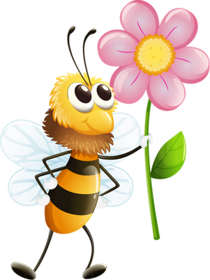 abeille - insecte - animaux - smiley émoticône émoji cartoon clipart illustration - artémotic