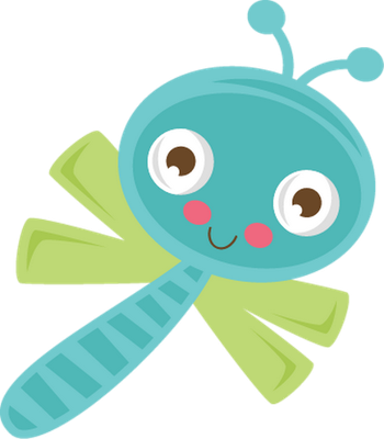 libellule - insecte - animaux - smiley émoticône émoji cartoon clipart illustration - artémotic