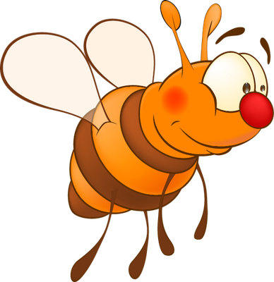 abeille - insecte - animaux - smiley émoticône émoji cartoon clipart illustration - artémotic