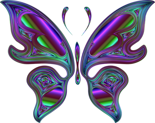 papillon - insecte - animaux - smiley émoticône émoji cartoon clipart illustration - artémotic