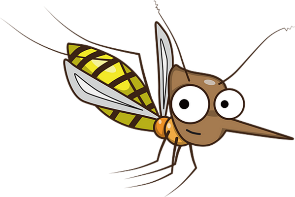 moustique - insecte - animaux - smiley émoticône émoji cartoon clipart illustration - artémotic
