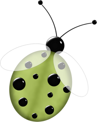 coccinelle - insecte - animaux - smiley émoticône émoji cartoon clipart illustration - artémotic