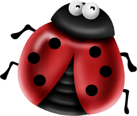 coccinelle - insecte - animaux - smiley émoticône émoji cartoon clipart illustration - artémotic
