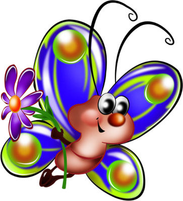 papillon - insecte - animaux - smiley émoticône émoji cartoon clipart illustration - artémotic