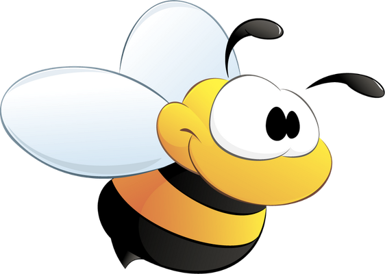 abeille - insecte - animaux - smiley émoticône émoji cartoon clipart illustration - artémotic