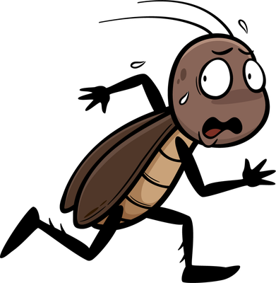 cafard - insecte - animaux - smiley émoticône émoji cartoon clipart illustration - artémotic